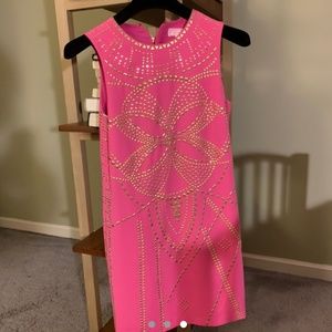 Versace for H&M Pink Studded Dress